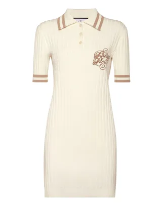 Knit Polo Dress