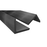 Endorphin Terrassendielen ® WPC Abschlussleisten 10er Set Hellgrau 110cm Winkelprofil 5,5 x 4,5c, BxL: je 5.5x110.0 cm