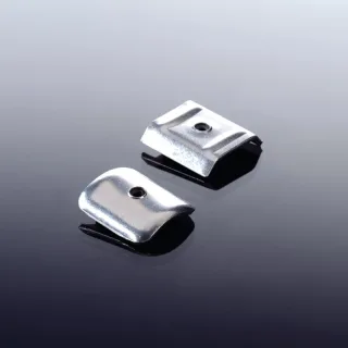 Kalotten aus Aluminium für Lichtplatten silber