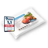 Bottini Vakuumierbeutel 100 Vakuumbeutel 20 x 30 cm mit Struktur, goffriert für Lebensmittel, Zubehör für Alle Balken Vakuumierer wie CASO, WMF, FreshVAC, Rommelsbacher, Gastroback, Foodsaver, Solis, Lava, Leifheit sowie alle Vakuumiergeräte von Silv