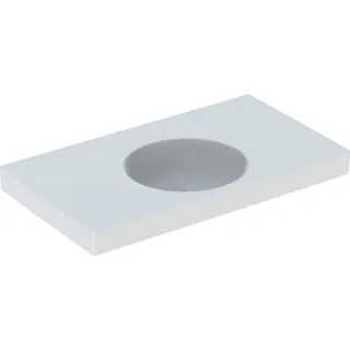 Geberit Waschtisch Preciosa II, ohne Hahnloch, ohne Überlauf 123291600
