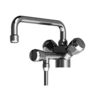 KWC Thekenarmaturen Zweigriffmischer, A200, 1 Unterspülrohr, für offene,105.101 C 105.101 C