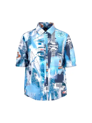 Marc Cain Remix - Blusen / Hemden Weiblich little boy blue - Gr. - 36