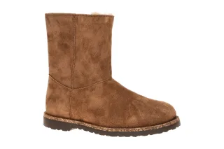 Birkenstock UPPSALA ZIP SHEARLING 1030054 braun - Winterstiefel f?r Damen