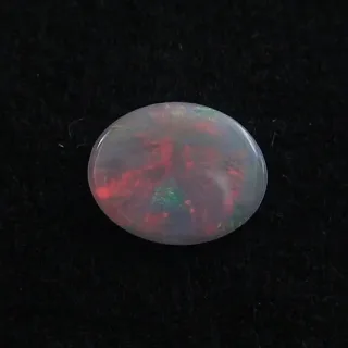 White Opal 1,10 ct Opalstein rotlastig Coober Pedy Australien