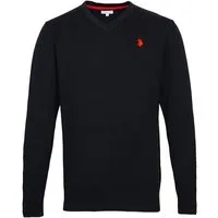 U.S. Polo Assn. Strickpullover Pullover Strickpullover V-Neck (1-tlg)