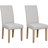 byLIVING Esszimmerstuhl Elias (Set, 2 St), mit Massivholz - Gestell und gemütlicher Schaumstoffpolsterung