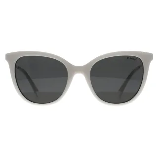 Polaroid PLD 4184/S/X VK6 M9 weiÃŸ grau polarisierte Sonnenbrille