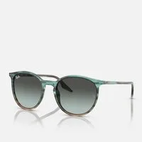 Ray-Ban Sonnenbrille Ray-Ban RB2204 Striped Blue Green Blue Vintage