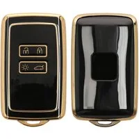 kwmobile Schlüsseltasche Autoschlüssel Hülle für Renault (1-tlg), Schlüsselhülle Silikon Cover