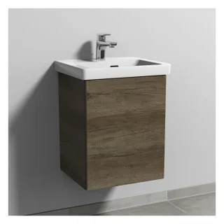 Sanipa 3way Waschtischunterbau zu Villeroy & Boch Subway 3.0 Waschtisch mit 1 Tür, Eiche-Nebraska SM84337