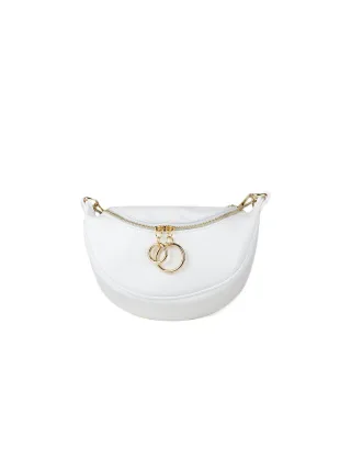 Giulia Monti Schultertasche Weiß