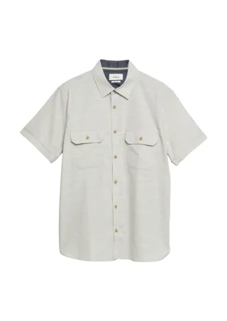 s.Oliver - Hemd beige - Gr. - S