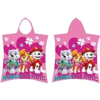 Nickelodeon Badeponcho Nickelodeon, 50 x 115 cm, Baumwolle, Badeponcho mit Kapuze, Kein Verschluss