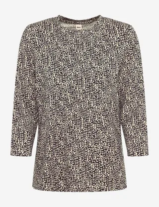 Brax Damen Shirt Style CARINA M warm greige, hellbraun, Gr. 34