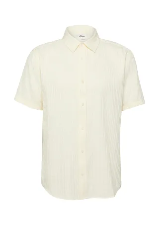 s.Oliver - Hemd creme - Gr. - XXL