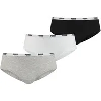 PUMA BODYWEAR Panty Comfort Cotton Stretch (Sparpack) mit PUMA-Logo im Bündchen