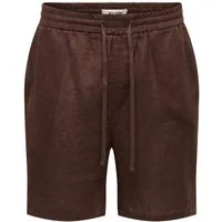 ONLY & SONS Shorts ONSLAURENCE LINEN BLEND SHORTS NOOS Viskosemischung, regular fit