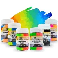 Zite Kunstköder Forellenteig Lakritz Erdbeere Krabbe Regenbogen Knoblauch 6er Set, UV Aktiv