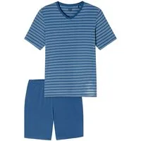 Schiesser Shorty Long Life Soft Herren Schlafanzug kurz