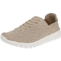 BERNIE MEV Bernie Mev BM62 Zip Vivaldi - Damen Schuhe Sneaker - Light-Gold Sneaker