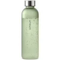 Vinsun Trinkflasche Tritan Wasserflasche 650ml - Sportflasche Kohlensäure geeignet, Auslaufsicher, BPA frei, bruchsicher, geruchs- und geschmacksneutral