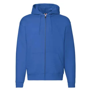 Fruit of the Loom - "Premium" Hoodie mit durchgehendem Reißverschluss für Herren/Damen Unisex (Königsblau)