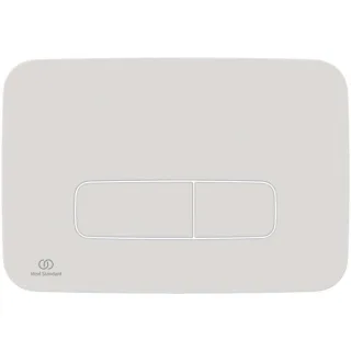 Ideal Standard Oleas WC-Betätigungsplatte R0124AC 241x8,5x165mm, pneumatisch, weiß