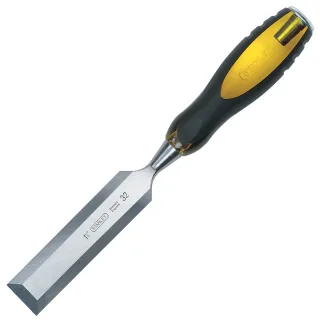 STANLEY FATMAX Stechbeitel, Kunststoffgriff mit Schlagkappe, durchgehende Klinge, 32 mm - 0-16-263