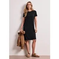 STREET ONE Midikleid mit Rundhalsausschnitt