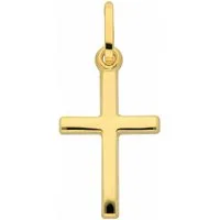 Adelia´s Kette mit Anhänger Damen & Herren 333 Gold Kreuz Anhänger, Schmuckset - Set mit Halskette