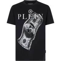 PHILIPP PLEIN T-Shirt Skull Mit Schmucksteinen