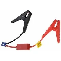 Bolwins N27 Auto EC5 Starthilfekabel Batterieklemmen Notfall Starter Booster Autoladekabel, EC5 Stecker, Krokodilklemmen (32 cm), starke Kupferklemmen, verpolungssicher