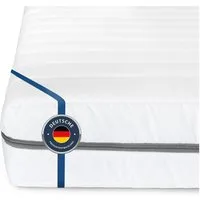 Kaltschaummatratze BMM Matratze Klassik Super XXL 90 x 210 cm H4, BMM, 12 cm hoch, ergonomische 7-Zonen KSCell®-Schaum, Deutsche Produktentwicklung