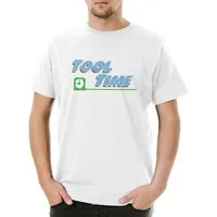Urban Backwoods Print-Shirt Tool Time Herren T-Shirt Home Tim Logo Symbol Taylor TV Series Hör Da (1-tlg) Mal Wer Hämmert Kult