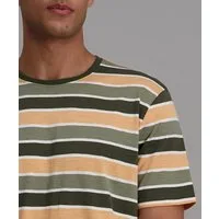 Pioneer Authentic Jeans T-Shirt mit Streifen Muster