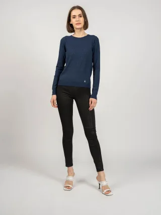 Guess Jeans Legging Yoga Damen schwarz