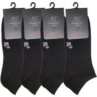 Riese Strümpfe Sneakersocken Unisex Sneaker-Socken COTTON (Spar-Pack, 4-Paar, 4-er Pack) aus hautfreundlicher Baumwolle