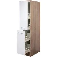 Flex-Well Apothekerschrank Samoa (B x H x T) 30 x 161 x 60 cm, mit 4 Ablagen