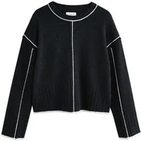 Next Rundhalspullover N. Premium Rundhalspullover aus 100 % Lambswool (1-tlg)