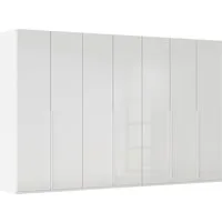 rauch Drehtürenschrank Kleiderschrank Schrank Garderobe Wäscheschrank BESTSELLER MONTCLAR (3 Ausstattungen BASIC/CLASSIC/PREMIUM (SOFT-CLOSE), Breiten 201-400 cm) Front in Glas/Hochglanz/Dekor/Grauspiegel in 5 Breiten MADE IN GERMANY