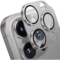 MSM Kameraschutzglas 3D Kameraglas für Apple iPhone 16 Pro / 16 Pro Max Panzerfolie Titan