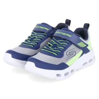 Skechers Sneaker ZORZOX - Gr. 34 - Blau - Textil & Synthetik