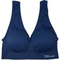 Dekker Bustier "Princess Dessous " Seamless Bustier/BH super Passform gefütterte Cup (Packung, 2 Stück) Logogschriftzug "Tina"
