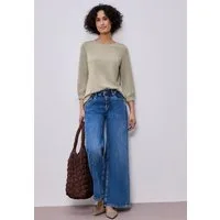 STREET ONE 3/4-Arm-Shirt im Silk Look