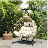 HOME DELUXE Hängesessel LOMA 2 Sitzer - 136,5 x 194 x 98 cm