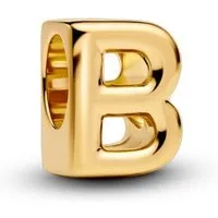 Pandora Charm-Einhänger Pandora Moments Buchstabe B Alphabet-Charm 763948C00