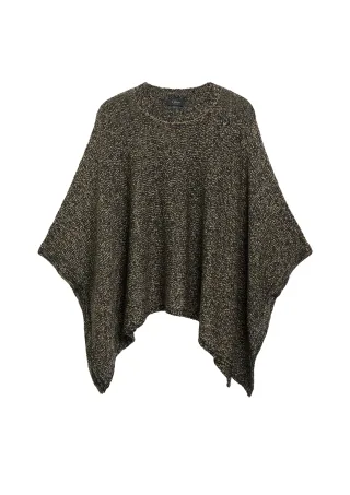 s.Oliver BLACK LABEL - Poncho beige/schwarz - Gr. - M
