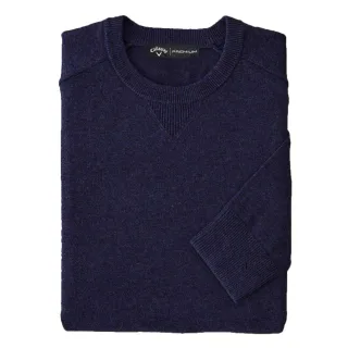 Callaway - Pullover für Herren, Merinowolle, Langärmlig (Indigoblau meliert)