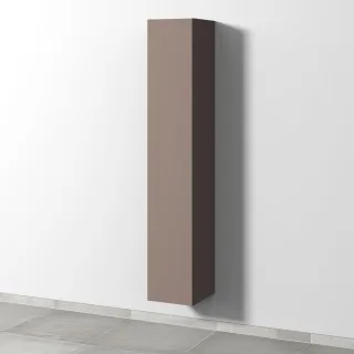 Sanipa 3way Hochschrank mit 1 Tür, Taupe-Matt SP1061T